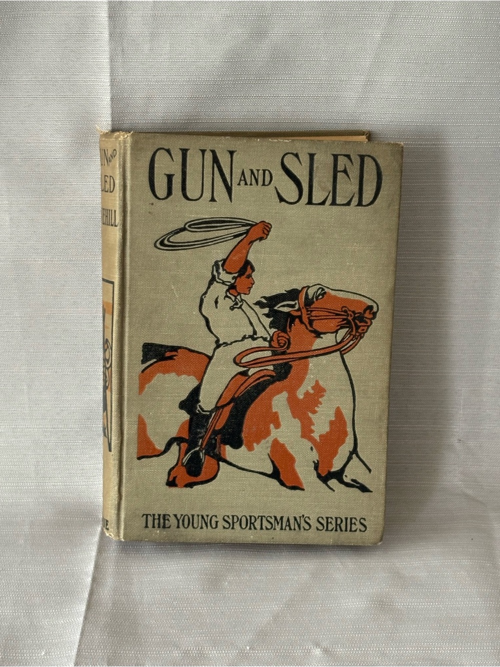 Gun And Sled Antique Book Copyright 1902